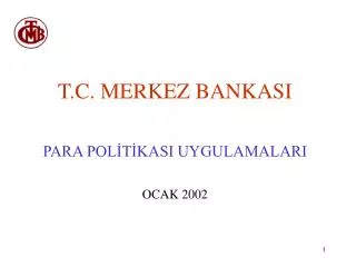 t c merkez bankasi