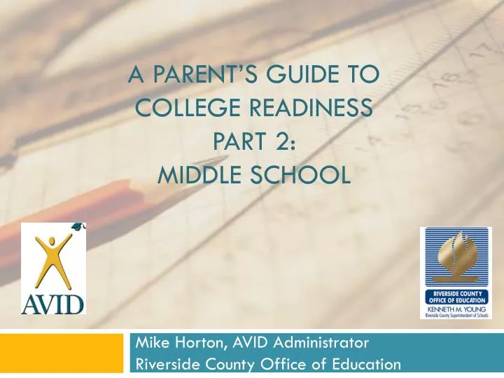 a parent s guide to college readiness part 2 middle school