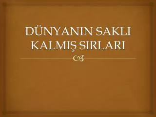 d nyanin sakli kalmi sirlari