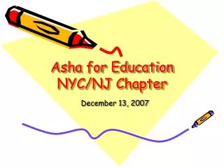 Asha for Education NYC/NJ Chapter