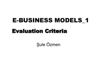 E-BUSINESS MODELS_1