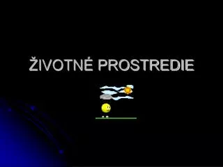 ivotn prostredie