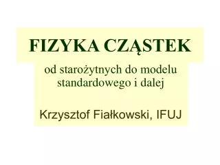fizyka cz stek