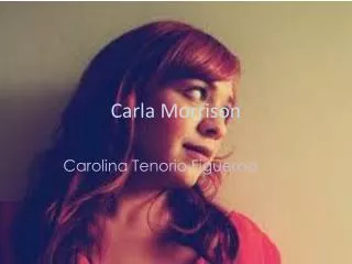 carla morrison