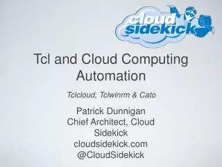 Tcl and Cloud Computing Automation