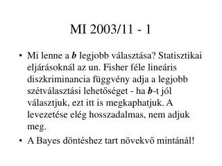 mi 2003 11 1