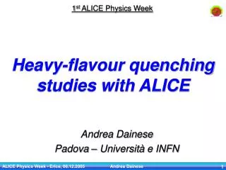 Heavy-flavour quenching studies with ALICE