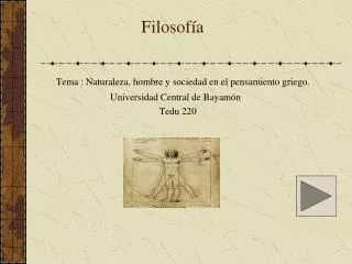 filosof a