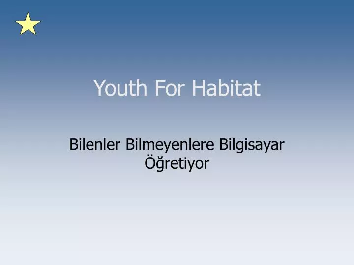 youth for habitat