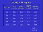 Phi Sigma Pi Jeopardy - slide 1