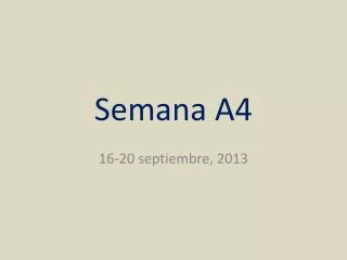 semana a4