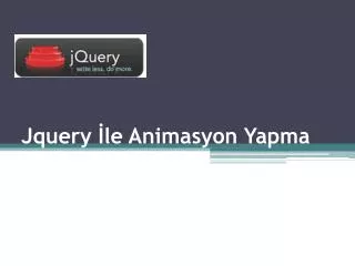 jquery le animasyon yapma