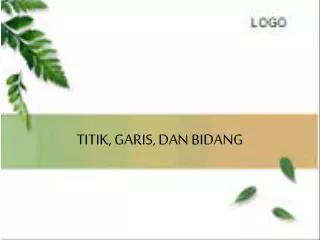 titik garis dan bidang