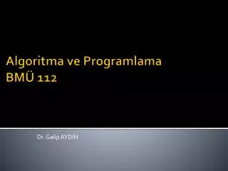 dr galip aydin