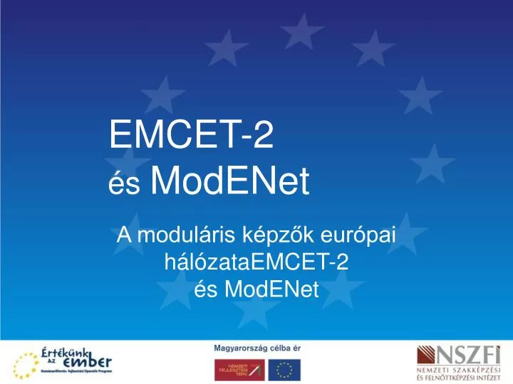 emcet 2 s modenet