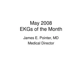 may 2008 ekgs of the month