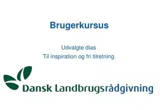 brugerkursus