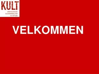 velkommen