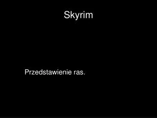 przedstawienie ras