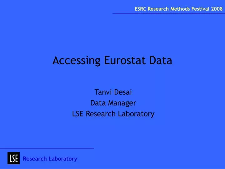 accessing eurostat data