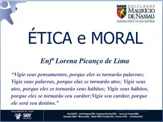 tica e moral