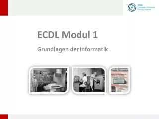 ecdl modul 1