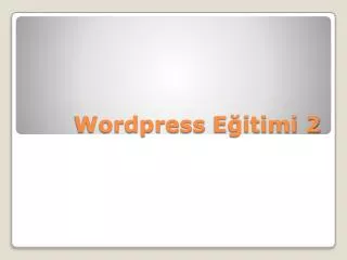 wordpress e itimi 2