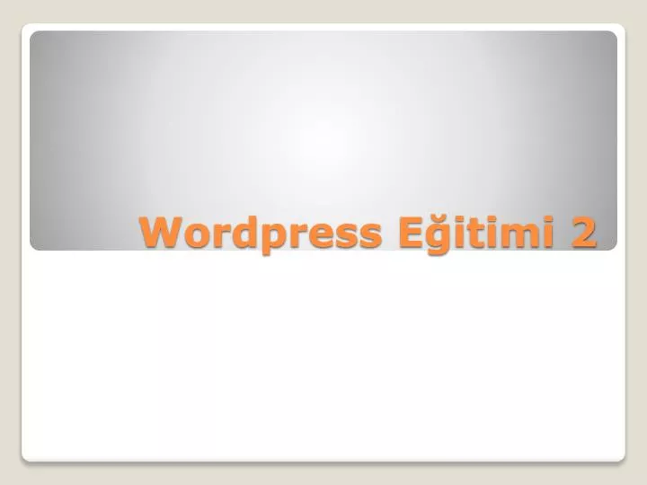 wordpress e itimi 2