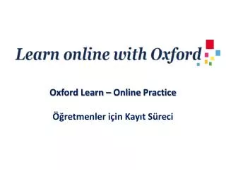 oxford learn online practice retmenler i in kay t s reci