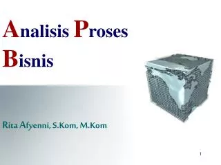a nalisis p roses b isnis