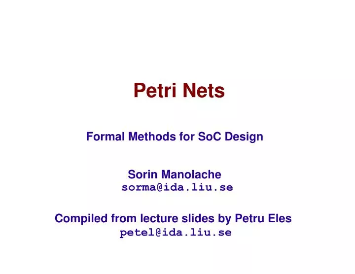 petri nets