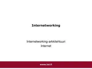 internetworking