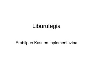 Liburutegia