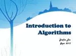Introduction to Algorithms - slide 1