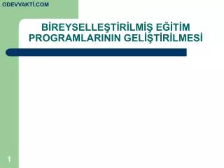 b reyselle t r lm e t m programlarinin gel t r lmes