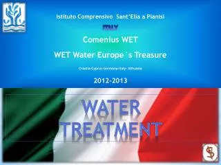 Water treatment