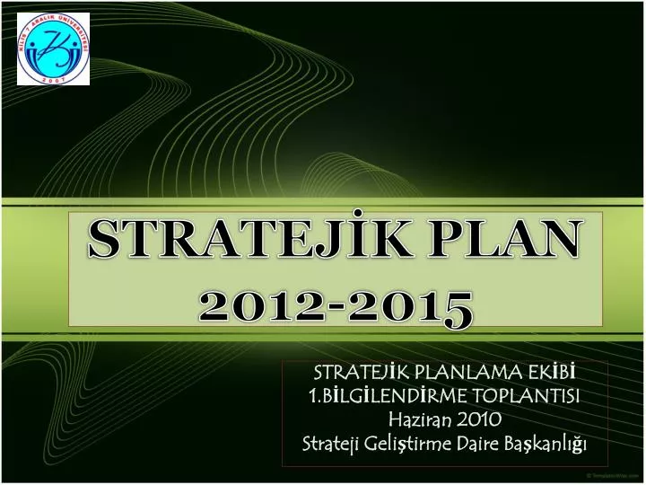 stratej k plan 2012 2015