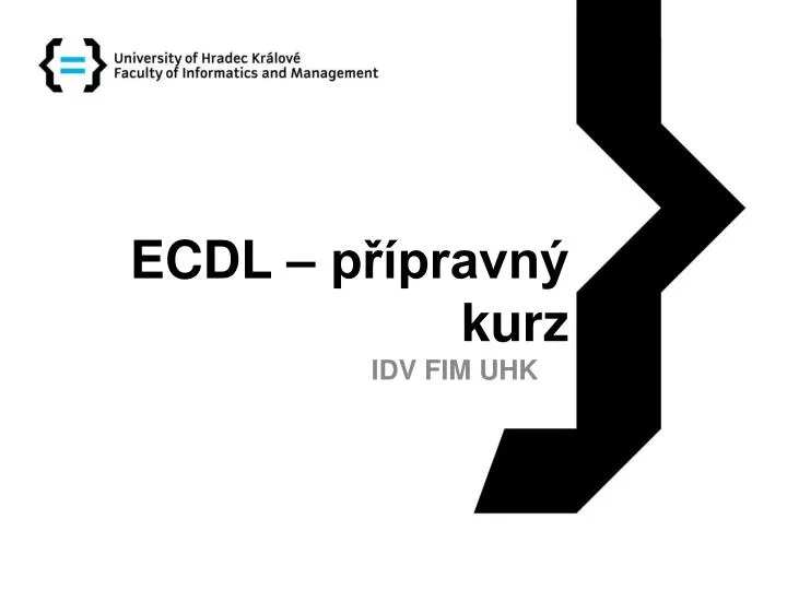 ecdl p pravn kurz