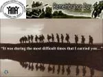 Remembering the Sacrifice: The Cost of War and Remembrance Day - slide 1