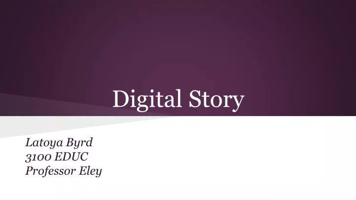 digital story