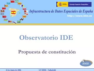 observatorio ide