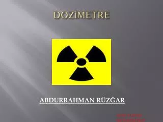 doz metre