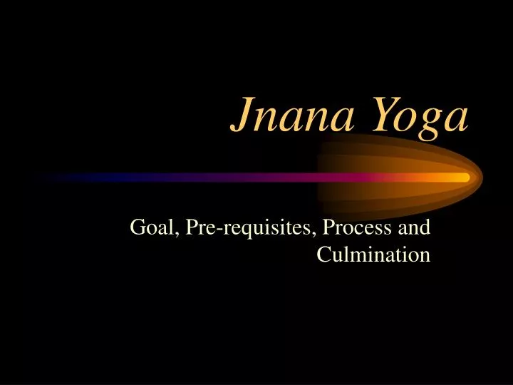 jnana yoga