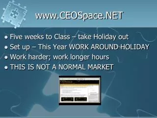 CEOSpace.NET