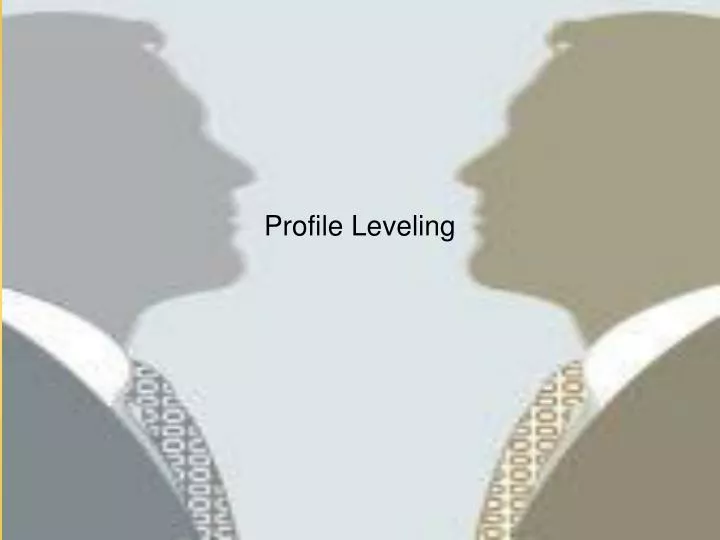 profile leveling