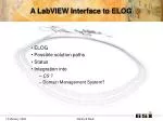 PPT - Elog PowerPoint Presentation, free download - ID:3674973