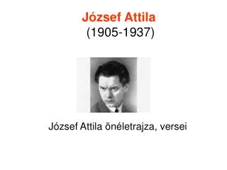 j zsef attila 1905 1937