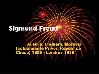 sigmund freud