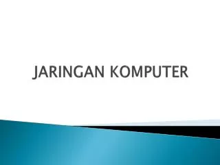 jaringan komputer