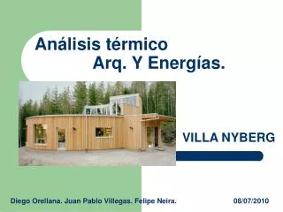 an lisis t rmico arq y energ as